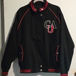 Big Boy Varsity Jacket with Red Details